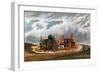 Half Way (Leeds Coac), 1837-Charles Cooper Henderson-Framed Giclee Print