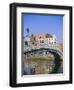 Halfpenny Bridge and River Liffey, Dublin, Ireland/Eire-Firecrest Pictures-Framed Photographic Print