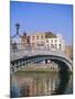 Halfpenny Bridge and River Liffey, Dublin, Ireland/Eire-Firecrest Pictures-Mounted Photographic Print