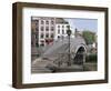 Halfpenny Bridge Over the River Liffey, Dublin, Eire (Republic of Ireland)-Philip Craven-Framed Photographic Print