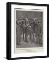 Halibut, Caught by a Boy at Skagway, Alaska, with a Line and Wooden Hook-null-Framed Giclee Print