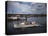 Halibut Fishing Vessel Alma in Salmon Bay-Ray Krantz-Stretched Canvas