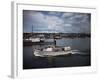 Halibut Fishing Vessel Alma in Salmon Bay-Ray Krantz-Framed Photographic Print