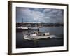 Halibut Fishing Vessel Alma in Salmon Bay-Ray Krantz-Framed Photographic Print