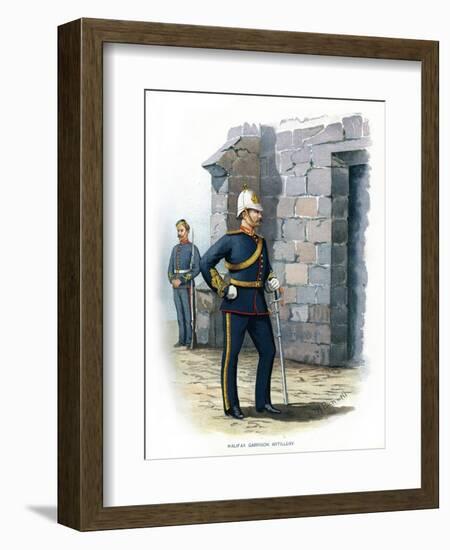 Halifax Garrison Artillery, C1890-H Bunnett-Framed Giclee Print