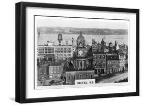 Halifax, Nova Scotia, Canada, C1920S-null-Framed Giclee Print