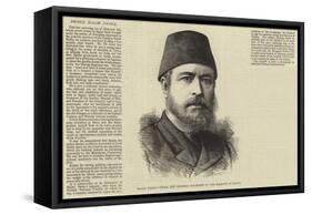Halim Pasha, Uncle and Possible Successor of the Khedive of Egypt-null-Framed Stretched Canvas