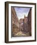 Hall and library, Sion College, London Wall, City of London, 1880-John Crowther-Framed Giclee Print