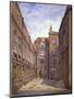 Hall and library, Sion College, London Wall, City of London, 1880-John Crowther-Mounted Giclee Print