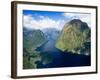 Hall Arm, Doubtful Sound, Fjordland National Park, South Island, New Zealand-David Wall-Framed Photographic Print