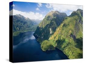 Hall Arm, Doubtful Sound, Fjordland National Park, South Island, New Zealand-David Wall-Stretched Canvas