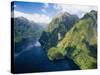 Hall Arm, Doubtful Sound, Fjordland National Park, South Island, New Zealand-David Wall-Stretched Canvas