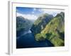 Hall Arm, Doubtful Sound, Fjordland National Park, South Island, New Zealand-David Wall-Framed Photographic Print