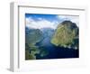 Hall Arm, Doubtful Sound, Fjordland National Park, South Island, New Zealand-David Wall-Framed Photographic Print