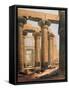 Hall at Karnak, Egypt, 19th Century-E Weidenbach-Framed Stretched Canvas