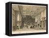 Hall, Crewe Hall, Cheshire-Joseph Nash-Framed Stretched Canvas