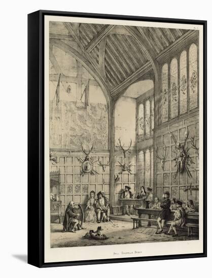 Hall, Ockwells, Berks-Joseph Nash-Framed Stretched Canvas