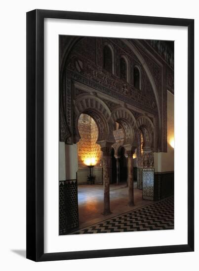 Hall of Ambassadors, Alcazar-null-Framed Giclee Print