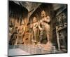 Hall of Chinese Gods-null-Mounted Art Print