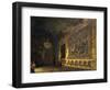 Hall of Clerici Palace in Milan, 1870-75-Ferdinando Brambilla-Framed Giclee Print