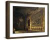 Hall of Clerici Palace in Milan, 1870-75-Ferdinando Brambilla-Framed Giclee Print