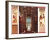 Hall of Columns in the Great Temple of Karnak, Egypt, 1933-1934-null-Framed Giclee Print