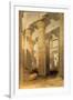 Hall of Columns, Karnak, from Egypt and Nubia, Vol.1-David Roberts-Framed Giclee Print