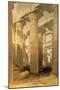 Hall of Columns, Karnak, from Egypt and Nubia, Vol.1-David Roberts-Mounted Giclee Print