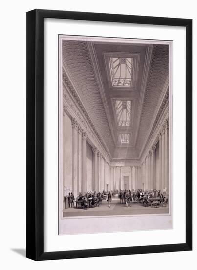 Hall of Commerce, Threadneedle Street, London, C1850-George Hawkins-Framed Giclee Print