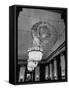 Hall of Emblems in USSR East Berlin Embassy, with Soviet Seal Embossed on Mirror-Frank Scherschel-Framed Stretched Canvas