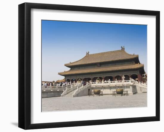 Hall of Heavenly Purity, Forbidden City, Beijing, China, Asia-null-Framed Photographic Print