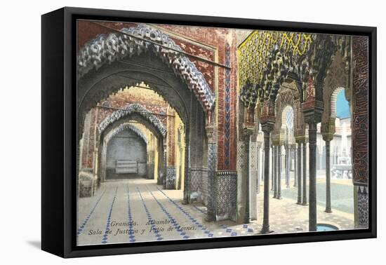 Hall of Justice, Alhambra, Granada, Spain-null-Framed Stretched Canvas