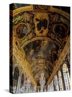 Hall of Mirrors, Palace of Versailles (Photo)-Jules Hardouin Mansart-Stretched Canvas