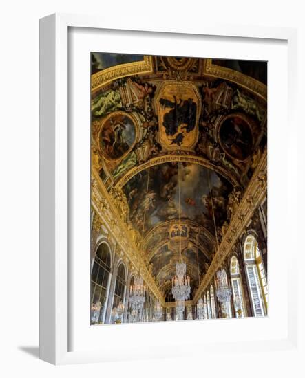 Hall of Mirrors, Palace of Versailles (Photo)-Jules Hardouin Mansart-Framed Giclee Print