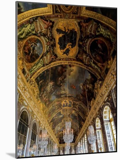 Hall of Mirrors, Palace of Versailles (Photo)-Jules Hardouin Mansart-Mounted Giclee Print