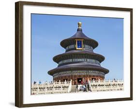 Hall of Prayer for Good Harvests, Temple of Heaven (Tian Tan), Beijing, China-Gavin Hellier-Framed Photographic Print