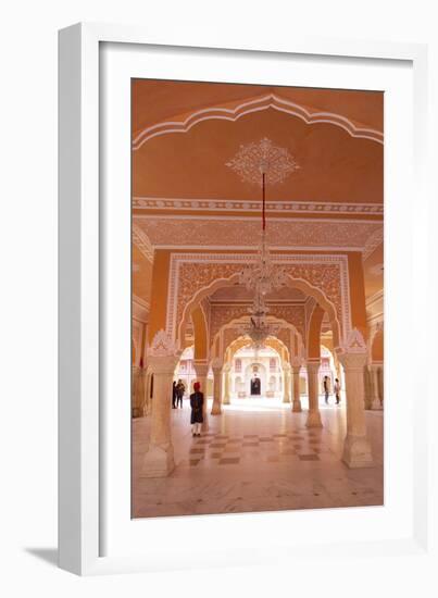 Hall of Public Audience (Diwan-E-Khas), City Palace, Jaipur, Rajasthan, India, Asia-Peter Barritt-Framed Photographic Print