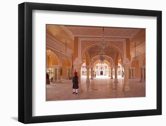 Hall of Public Audience (Diwan-E-Khas), City Palace, Jaipur, Rajasthan, India, Asia-Peter Barritt-Framed Photographic Print