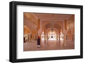 Hall of Public Audience (Diwan-E-Khas), City Palace, Jaipur, Rajasthan, India, Asia-Peter Barritt-Framed Photographic Print