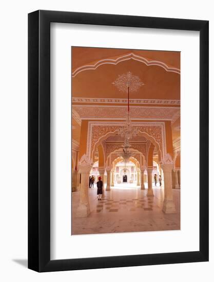 Hall of Public Audience (Diwan-E-Khas), City Palace, Jaipur, Rajasthan, India, Asia-Peter Barritt-Framed Photographic Print