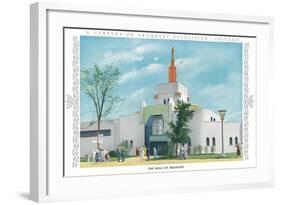 Hall of Religion, Chicago World Fair-null-Framed Art Print