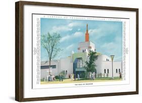 Hall of Religion, Chicago World Fair-null-Framed Art Print