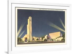 Hall of Religion, Texas Centennial-null-Framed Art Print