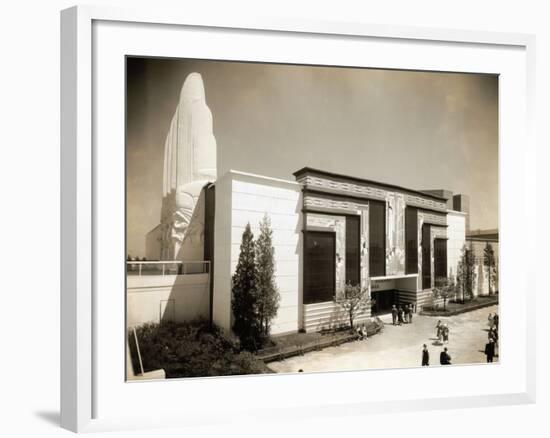 Hall of Science at Chicago World's Fair-null-Framed Photographic Print