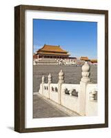 Hall of Supreme Harmony, Outer Court, Forbidden City, Beijing, China, Asia-Neale Clark-Framed Photographic Print