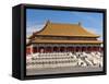 Hall of Supreme Harmony, Outer Court, Forbidden City, Beijing, China, Asia-Neale Clark-Framed Stretched Canvas