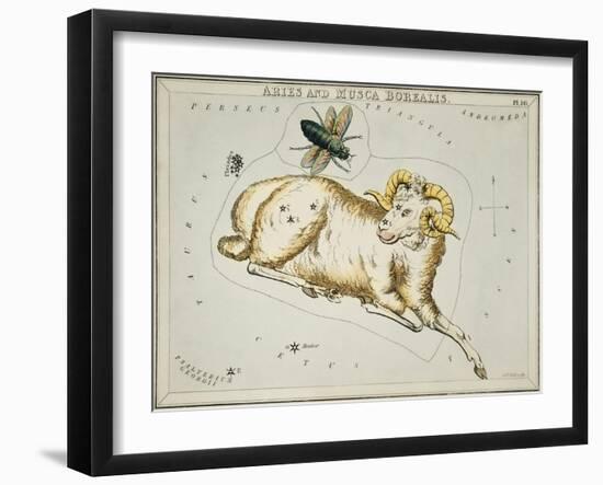 Hall's Astronomical Illustrations I-Sidney Hall-Framed Art Print