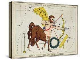 Hall's Astronomical Illustrations II-Sidney Hall-Stretched Canvas