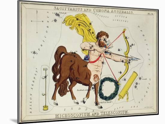 Hall's Astronomical Illustrations II-Sidney Hall-Mounted Art Print