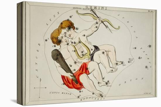 Hall's Astronomical Illustrations IV-Sidney Hall-Stretched Canvas